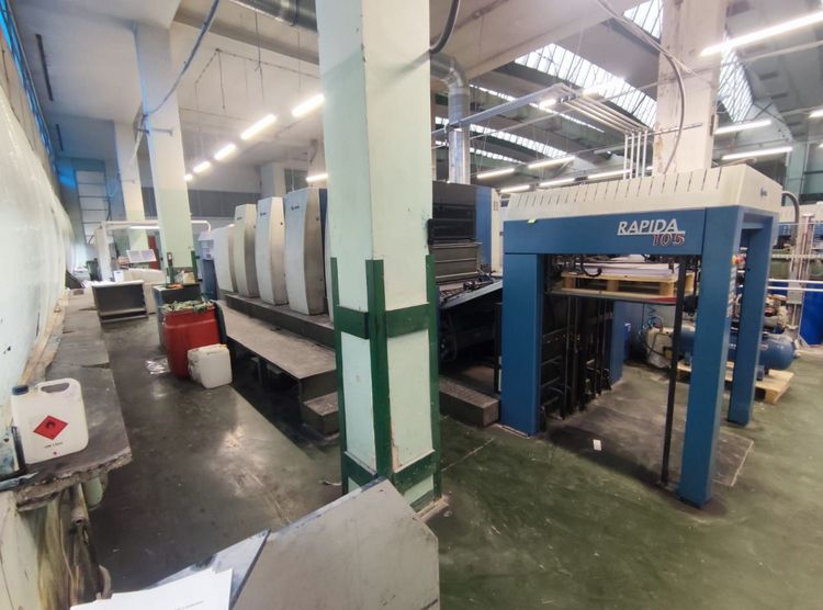 Koenig & Bauer RAPIDA 105/4 4 72X105