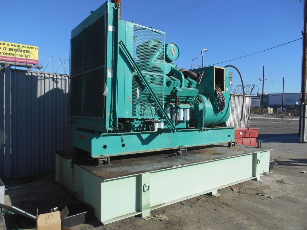 Onan Cummins Diesel Generator 750 kW