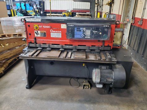 Amada M1260 POWER SQUARING SHEAR W/PROG BACK GAUGE