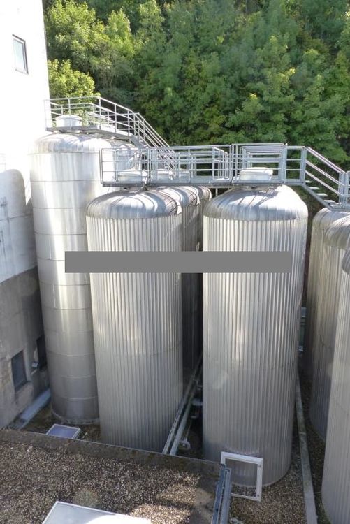Gross Cylindro-conical fermentation and storage tanks