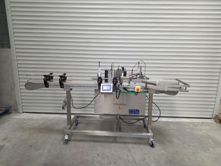 CDA ESSENTIEL, Labeler adhesive label for vials and cans