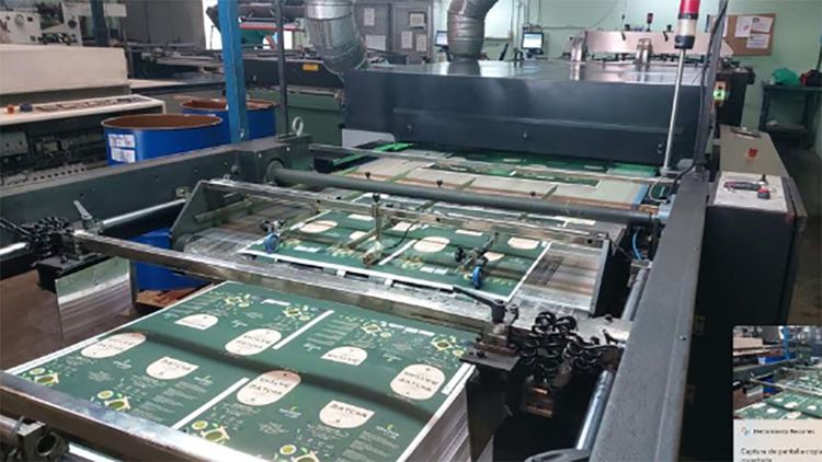 SPS VITESSA CLASSIC XP2 Screen printing line