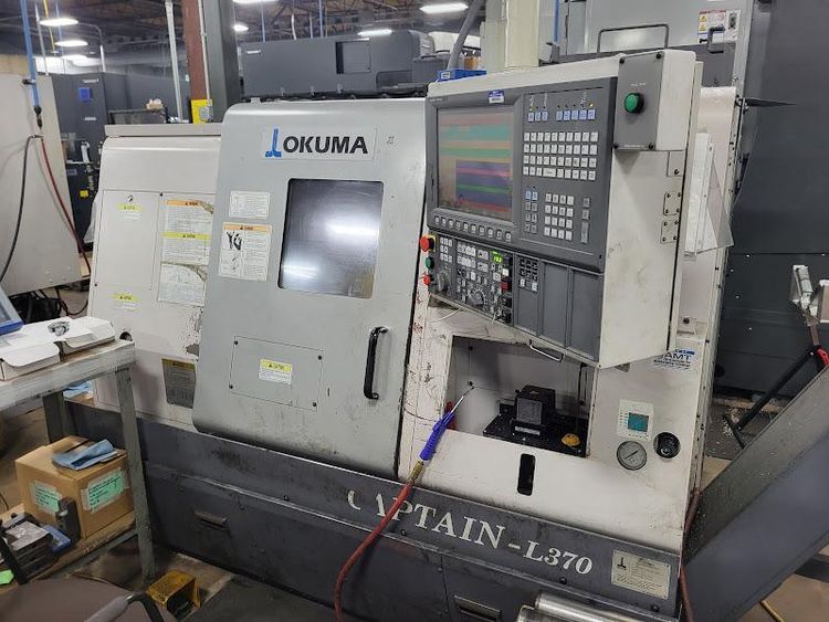 Okuma Okuma OSP-P200L CNC Control 3800 rpm Captain L370 2 Axis