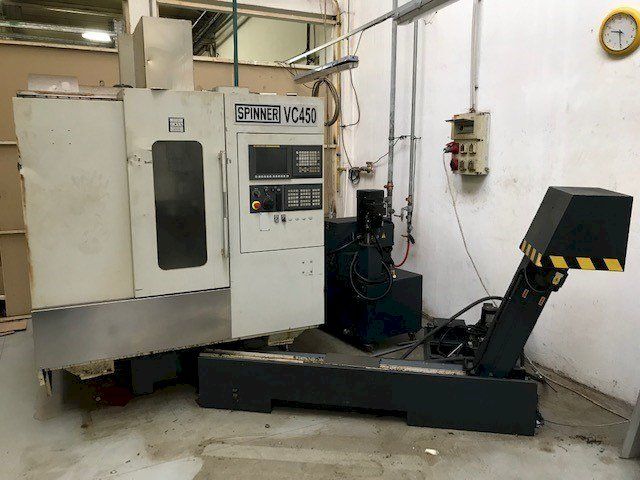 Spinner CNC Control 15000 1/MIN VC 450 3 Axis