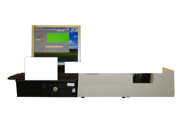 Hewlett Packard (HP) 8452, UV-Vis Spectrophotometer with Data System