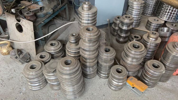 Sheet metal profile roll forming tools