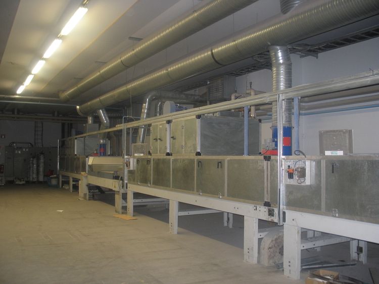 Wood Furniture factory lacquer - painting line FALCIONI    COMLMPIANTI
