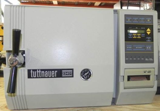 Tuttnauer 2540E, Benchtop Autoclave