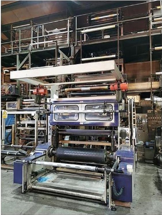 KSMH50+55/380V50HZ Blown Film Extrusion Line