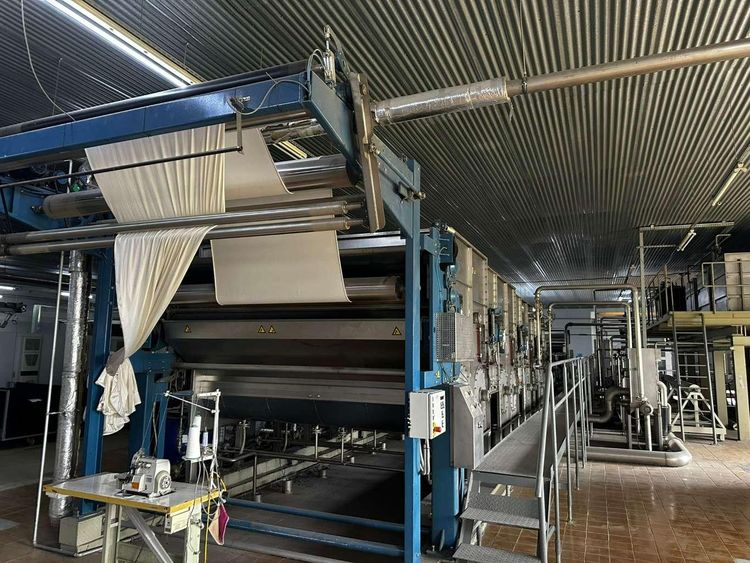 Goller mercerizing machine