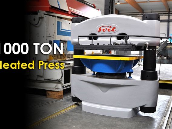 Svit heated press 1000 ton heated press
