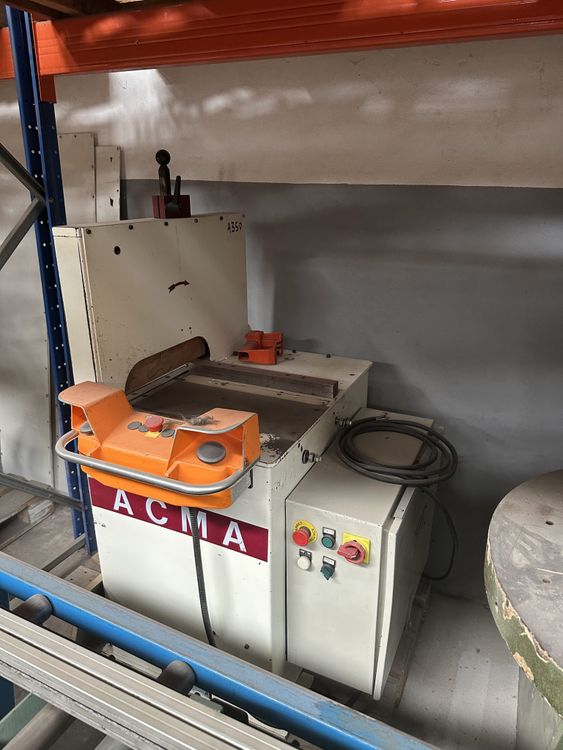 Acma Cutting Machine with 2 tables