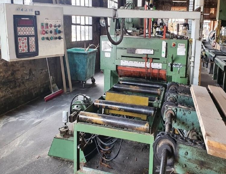 Armentia CH-E 70 MULTIPLE SAWMILL EDGE MACHINE WITH DIGITAL DIVISION MUDATA