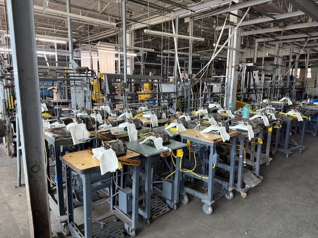 80 Merrow sewing machines