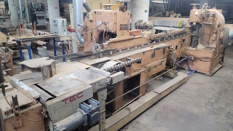 Industrial 3870 Finger jointer with 3550 Press