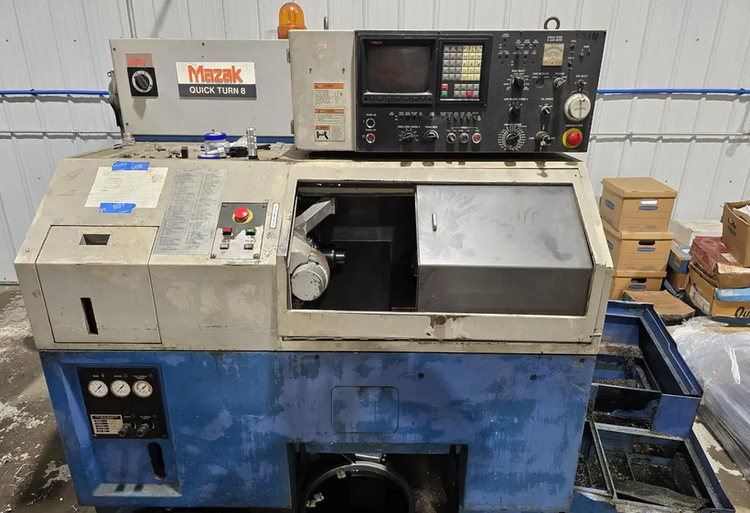 Mazak CNC CONTROL 6,000 RPM QUICK TURN 8 CNC 2 Axis