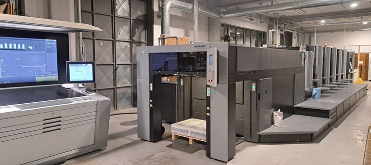 Heidelberg Speedmaster CX 102-5 + LX2 72 x 102