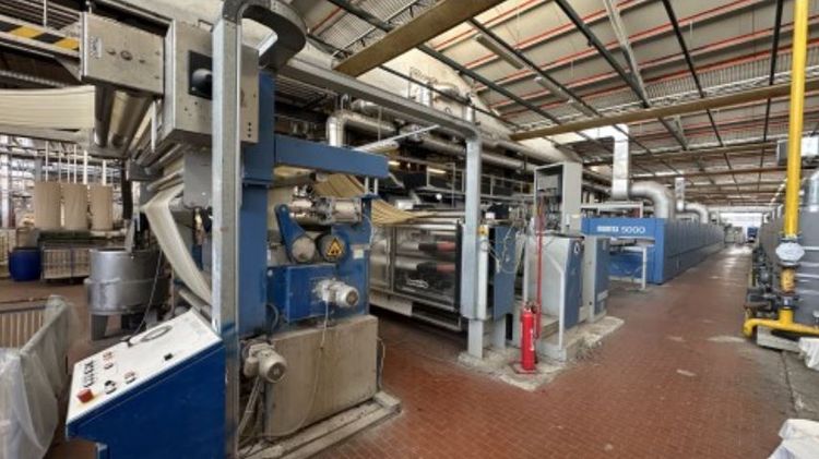 Monforts 5000 8F TWIN AIR 220 Cm Stenter line
