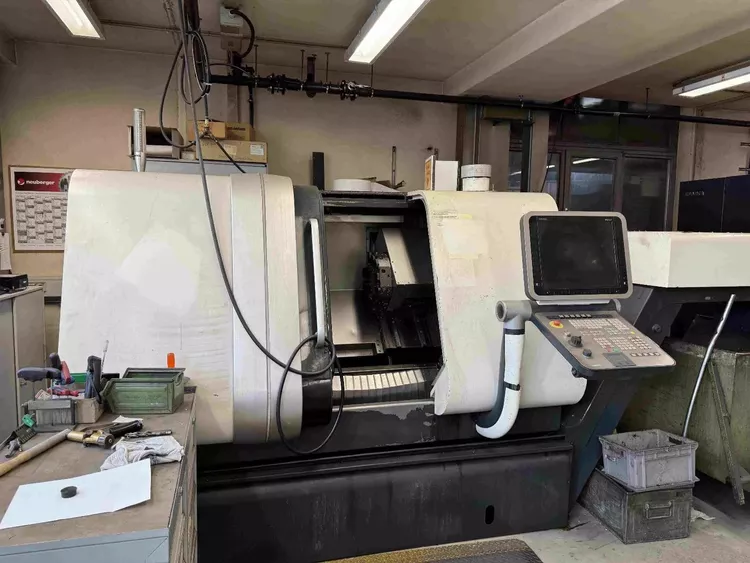 DMG Sinumerik 840D with ShopTurn 4500 rpm NEF 400 V3 3 Axis