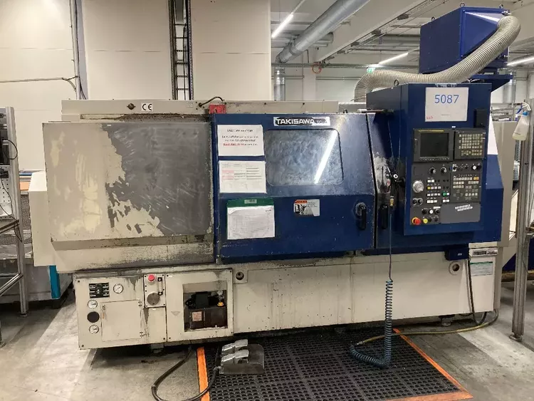 Takisawa Control Fanuc 2I-1 2500 rpm TC 40 2 Axis