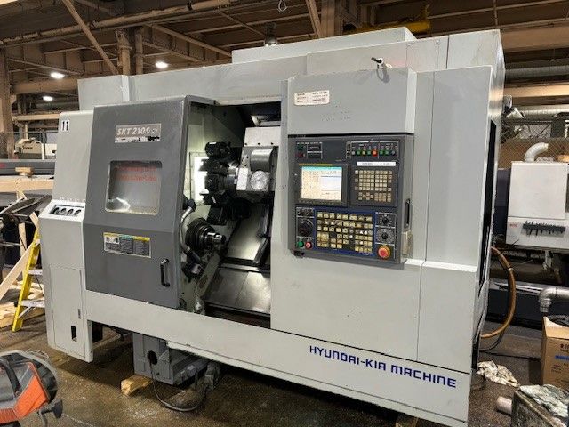 Hyundai-Kia FANUC 18iTB CNC CONTROL 4500 RPM SKT-2100SY 3 Axis