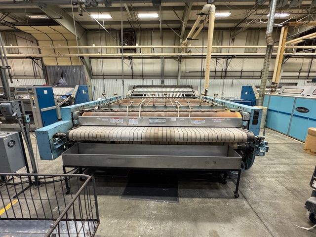 American 120in 8-Roll Super Sylon Steam Heated Ironer