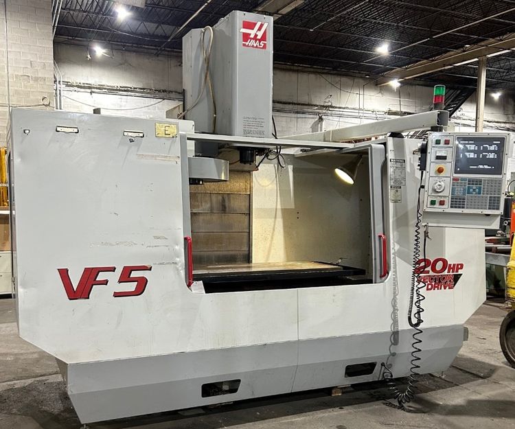 Haas VF-5 Vertical Machining Center 3 Axis