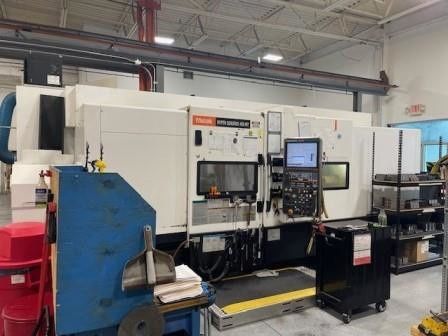 2 Mazak Mazatrol Matrix 2000 RPM HYPER QUADREX 450MY 2 Axis