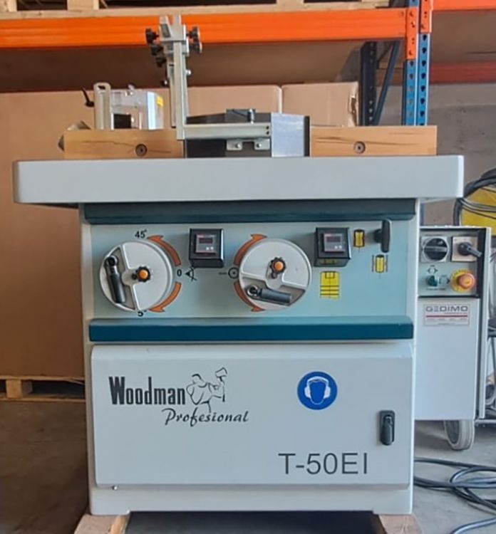 Woodman T50EI TILTING SPINDLE ROUTER