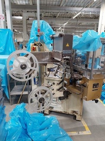 Nagema EU7  folding and wrapping machine