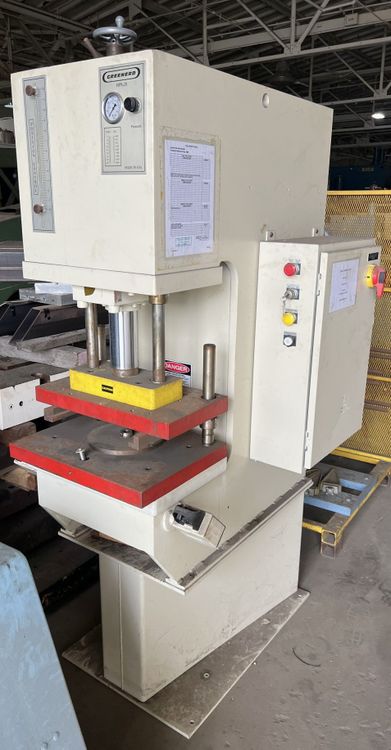 Greenerd HPB20 20 tons at 2,037 PSI