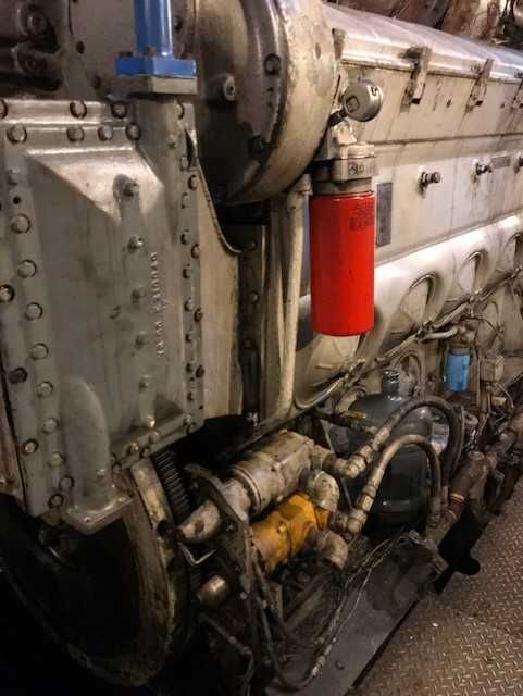 EMD L12-645E57C Marine Engine 2,305 HP