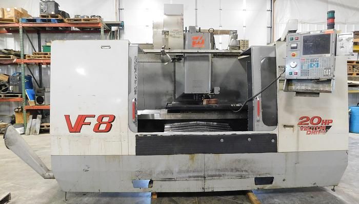Haas VF-8 Vertical Machining Center 3 Axis