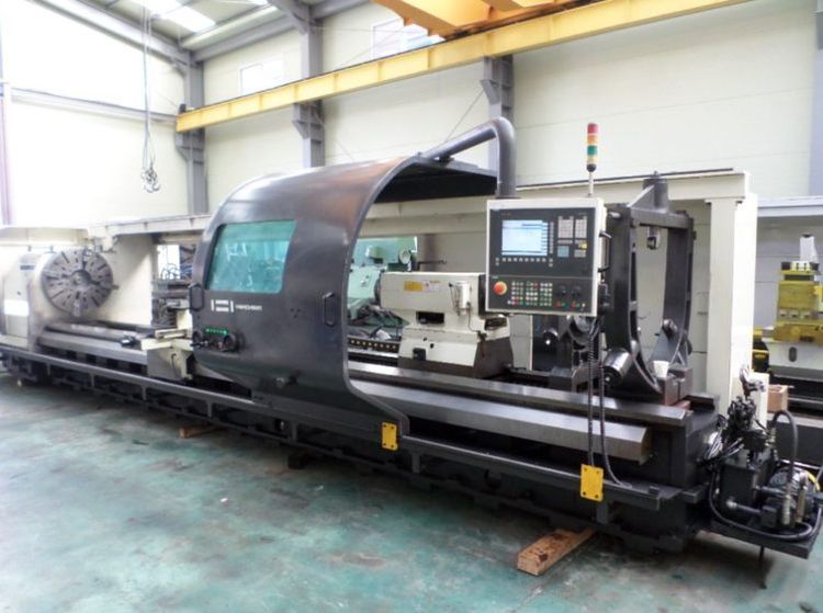 Hwacheon Siemens 810D CNC Control Max. 650 rpm Mega 100 x 6000 2 Axis