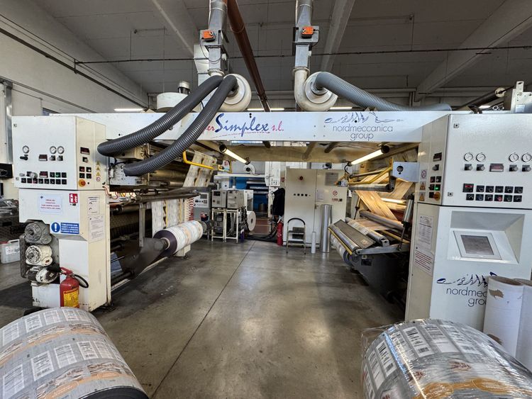 Nordmeccanica SUPER SIMPLEX SL LAMINATING MACHINE