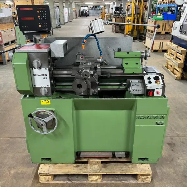 Schaublin Engine Lathe 3000 rpm 125 B