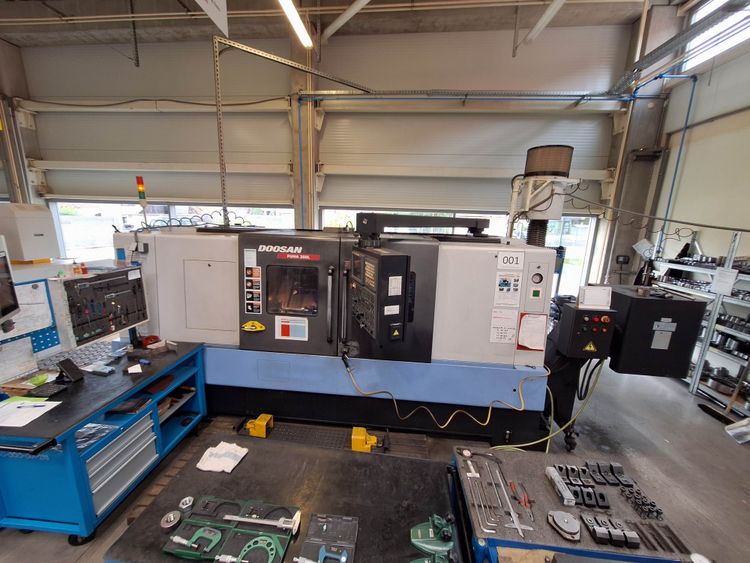 Doosan FANUS Series 21i-TB Variable Speed PUMA 280L 2 Axis