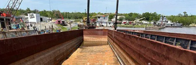 3  Open Hopper Barges