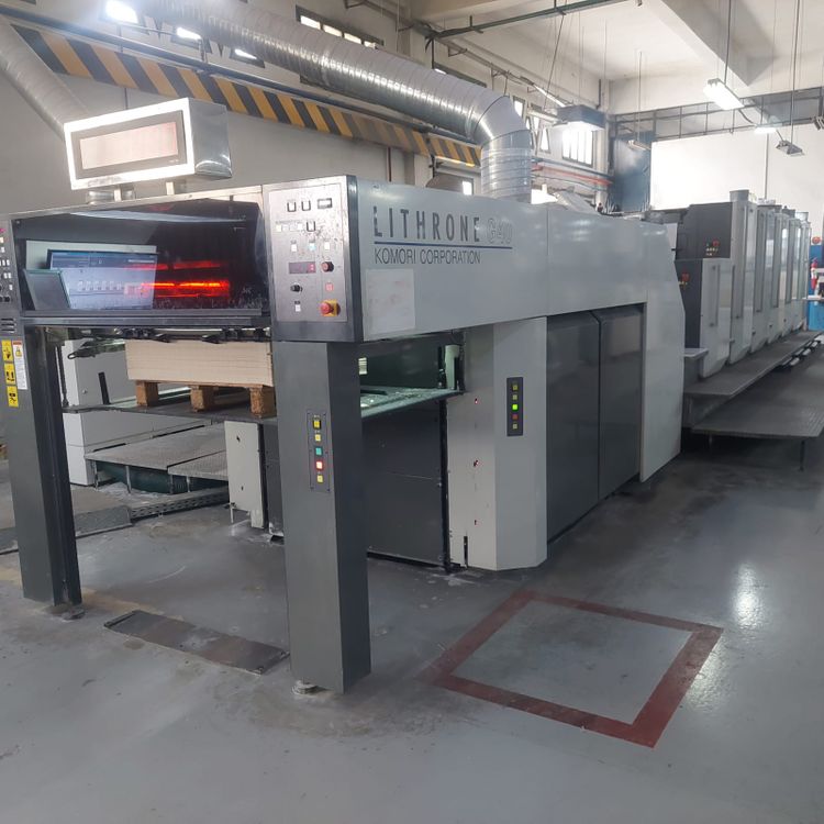 Komori LITHRONE GL 540 + COATER