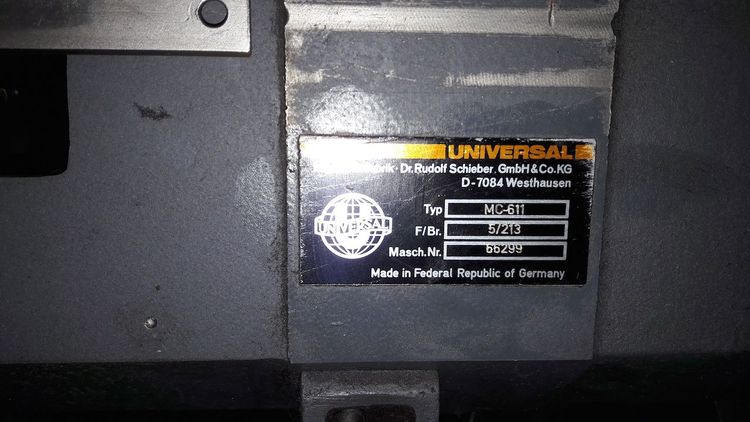 2 Universal MC-740 / MC-611  5 / 7