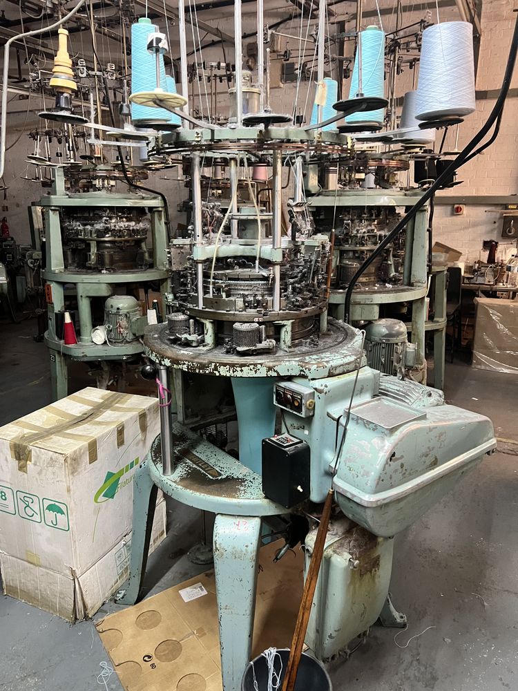 20 Bentley Spj and rtr circular knitting machines