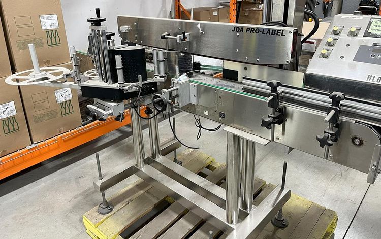 JDA Pro-Label, Stainless Steel Automatic Pressure Sensitive Labeler