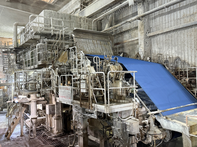 Beloit, Mitsubishi Tissue Paper Machine 2.400 mm 13-24 gsm 60 TPD