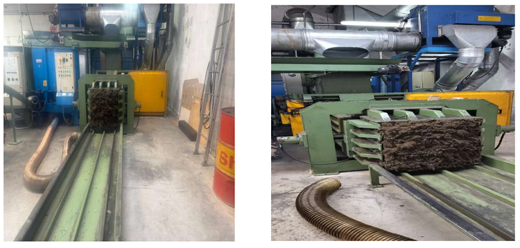 Italpresse horizontal bale press