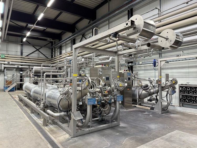 Noseda Cut SP 2/1L 2200/4400 liter 2016 Noseda Cut SP 2/1L soft jet dyeing installation