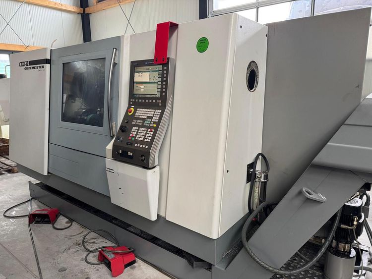 Gildemeister SIEMENS 840 D ShopTurn 3500 rpm CTX 510 V3 3 Axis