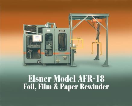 Elsner AFR-18 Film, Foil and Paper high speed rewinder 610 mm