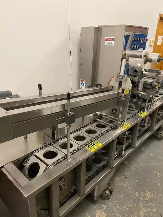 BWI, Fords, Holmatic PR-1, Single-lane automatic cup filling line