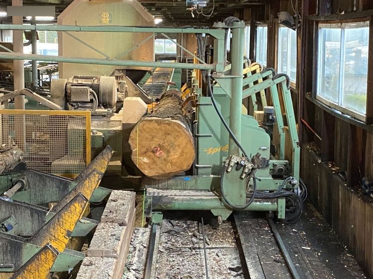 160 Double-cut log saw frame