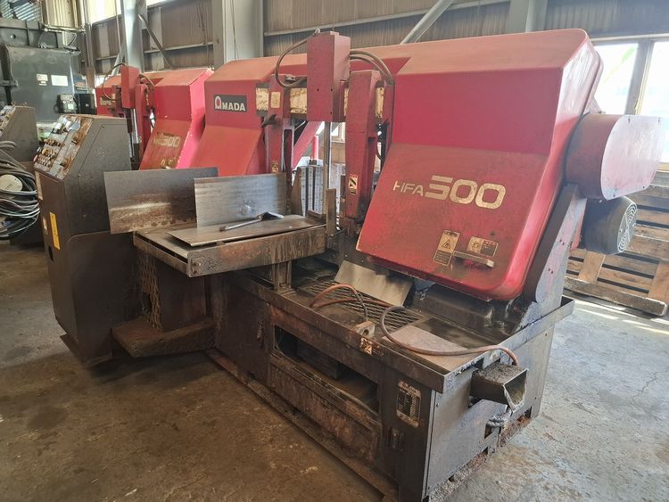 Amada HFA500 Band Saw SemiAutomatic